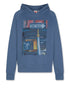 Lenny Hoodie Urban Denim Blue