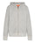 Olaf Hoodie Zip Icon Grey Melange