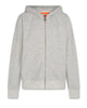 Olaf Hoodie Zip Icon Grey Melange