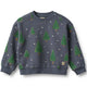 Sandro Sweatshirt Grey Blue Holiday
