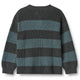 Noor Knit Cardigan Stormy Weather Stripe