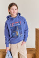 Lenny Hoodie Urban Denim Blue