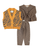 Animal Print Trousers Brown