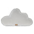 Velvet Cloud Pillow for Baby Room Grey