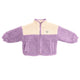 Little Teddy Smiley Jacket Happy Lilac