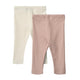 Jules Baby Jersey Leggings Pack of 2 Rose Powder