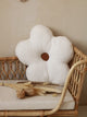 Large Daisy Pillow Ecru
