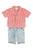 Light Denim Baby Trousers Blue