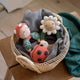 Crochet Rattle, Ladybird