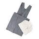 Apron and Hat Set, Classic Grey, White