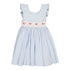 Begonia Stripes Dress Blue