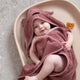 Terry Hooded Towel Blossom Pink