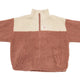 Little Teddy Smiley Jacket Soft Rose