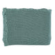 Waffle Blanket Cot Bed Throw Teal