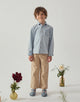 Julius Washed Denim Shirt With Contrast Thread