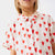 Heart Print Shirt Off White