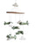 Airplanes Mobile Green