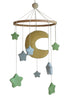 Moon Mobile Mint, Blue