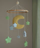 Moon Mobile Mint, Blue