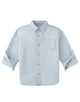 Julius Washed Denim Shirt With Contrast Thread
