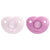 AVENT 2 Curved Soothie Mix 0-6 M+ - Pink