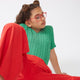 Straight Trousers Red