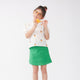 Orange Embroidery T-Shirt Off White