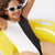 Two-Tone Swimsuit Black, White