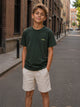 Deep Dive Kids Tee Mint Green