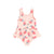 Baby Strawberry Swimsuit Cream Pink