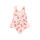 Baby Strawberry Swimsuit Cream Pink
