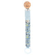 Bibs Liberty Pacifier Clip Chamomile Lawn Baby Blue