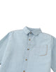Julius Washed Denim Shirt With Contrast Thread