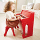 Learn with Lights Red Piano with Stool