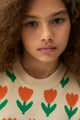 Flowers Jumper Off White