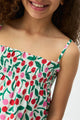 Cherries Top Pink & Red