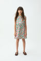 Cherries Short Dress Pink & Red