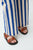 Bamboo Stripes Trousers Blue