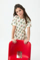 Gardener Short Dress Off White