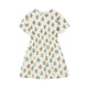 Gardener Short Dress Off White