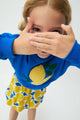 Lemons Sweatshirt Blue