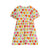 Tulip Short Dress Off White