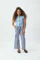 Daisies Top Light Blue