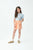 Orange Hearts T-Shirt Light Blue