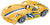 Sports Car Metal Construction Set (226 pcs)
