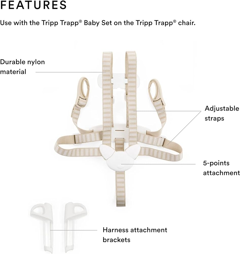 Stokke® Tripp Trapp Harness Beige – Smol - Main Image