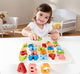 Chunky Alphabet Math Puzzle