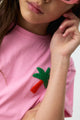 Palm T-Shirt Pink