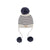 Buho Bretone Hat Light Grey