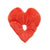 Heart Scrunchie Grenadine